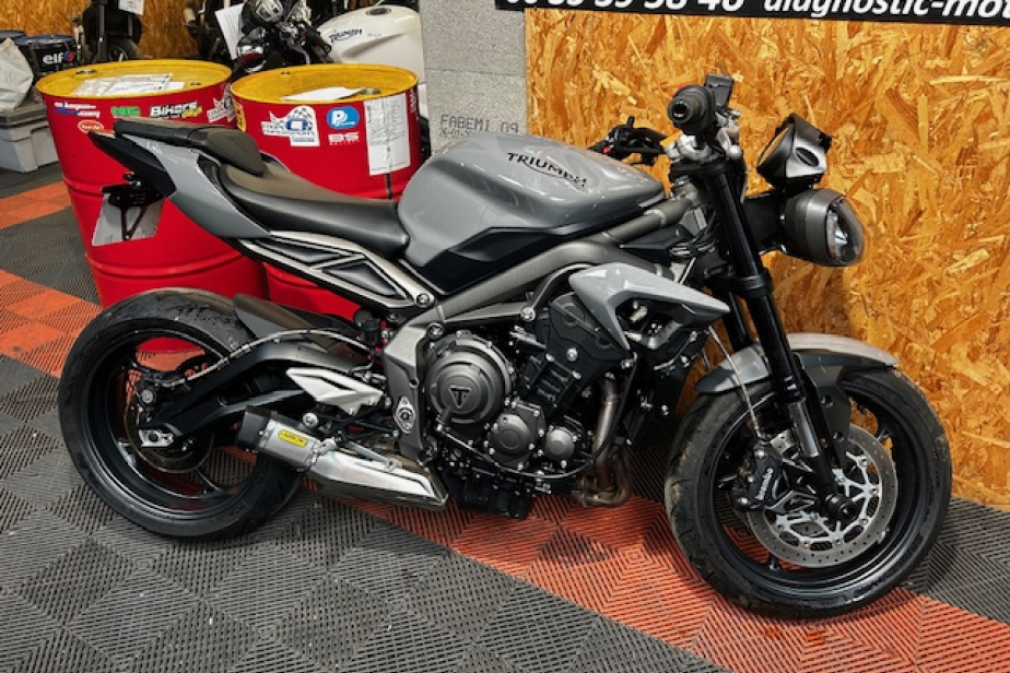 Triumph street triple 765 R 2023, Saint-Étienne, Diagnostic Moto Casse