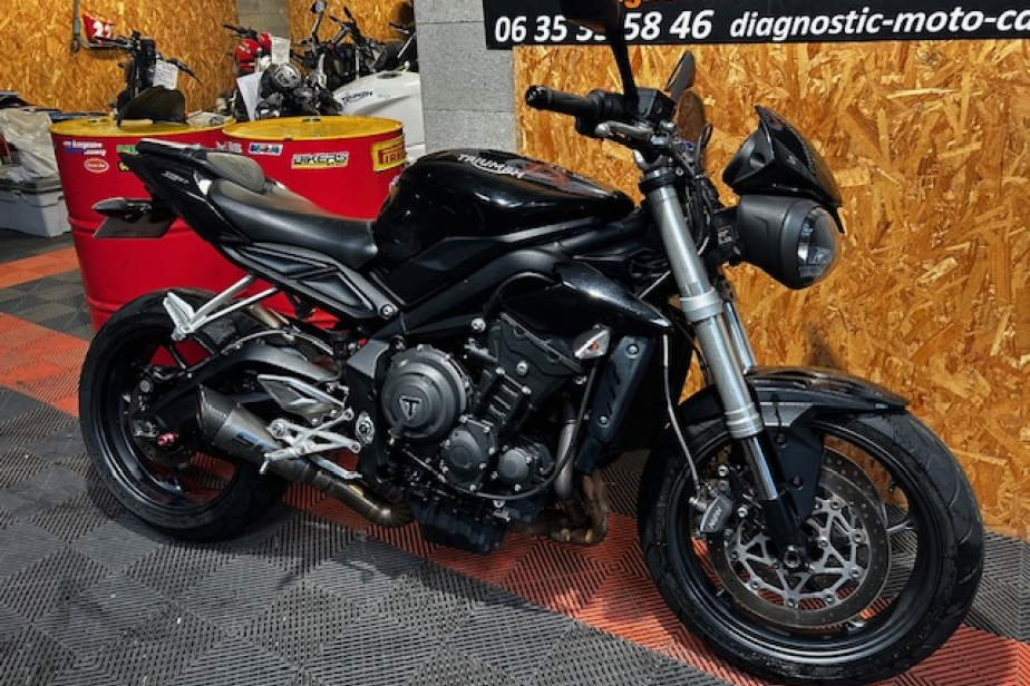 Triumph 660 street triple S 2019, Saint-Étienne, Diagnostic Moto Casse