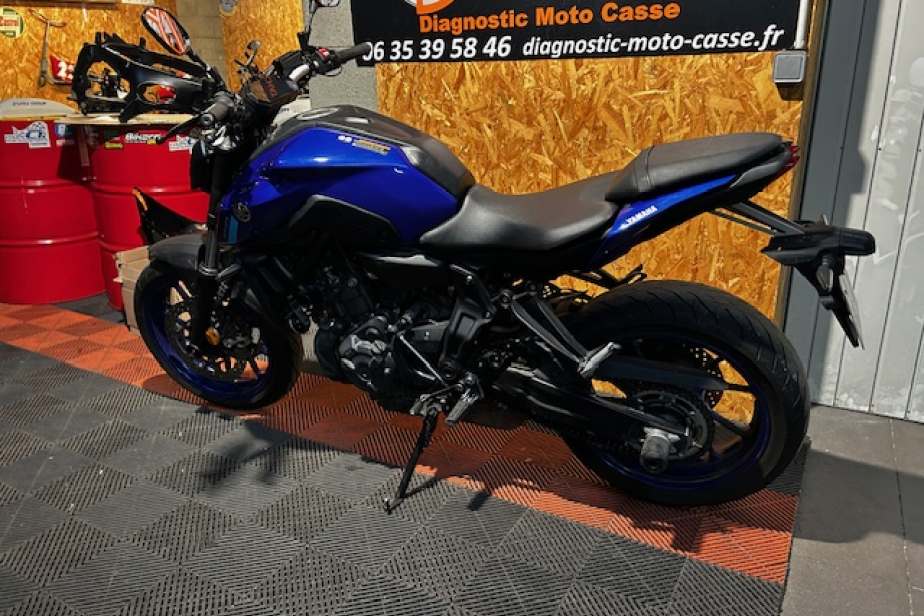 YAMAHA MT07 2023, Saint-Étienne, Diagnostic Moto Casse