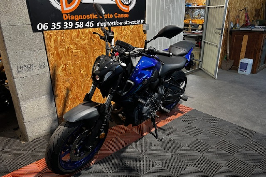 YAMAHA MT07 2023, Saint-Étienne, Diagnostic Moto Casse