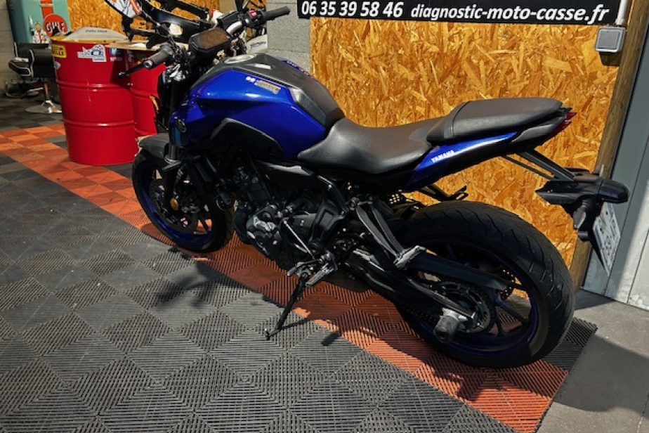 YAMAHA MT07 2023, Saint-Étienne, Diagnostic Moto Casse