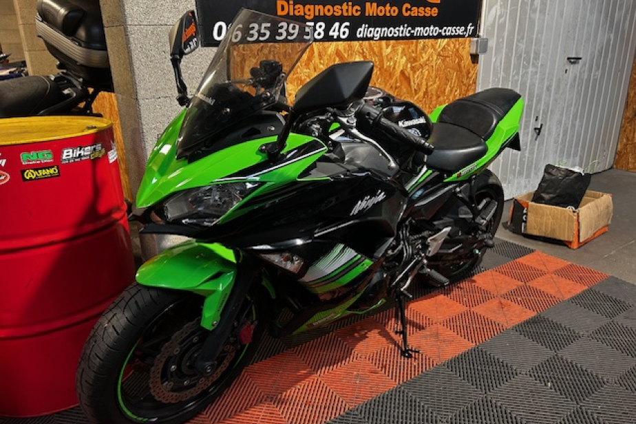 KAWASAKI NINJA 650 ABS 2017, Saint-Étienne, Diagnostic Moto Casse