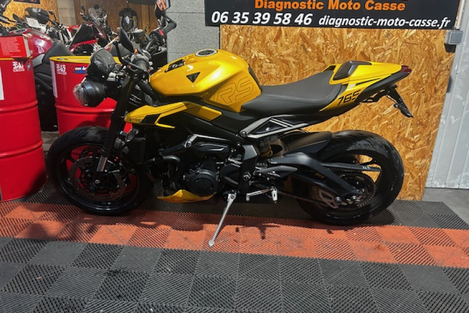TRIUMPH 765 RS 2024, Saint-Étienne, Diagnostic Moto Casse