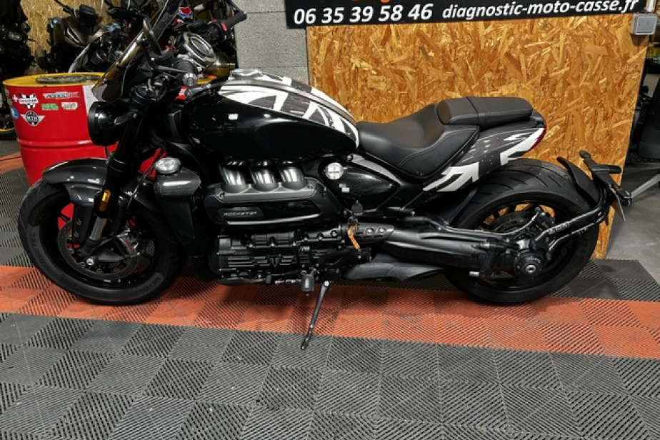 TRIUMPH ROCKET III STORM R 2024, Saint-Étienne, Diagnostic Moto Casse