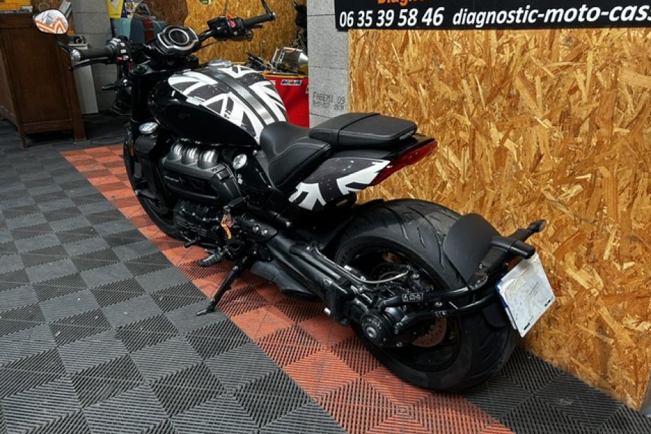 TRIUMPH ROCKET III STORM R 2024, Saint-Étienne, Diagnostic Moto Casse