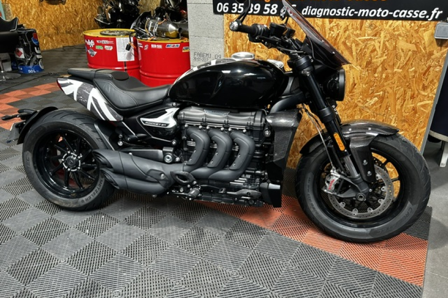 TRIUMPH ROCKET III STORM R 2024, Saint-Étienne, Diagnostic Moto Casse
