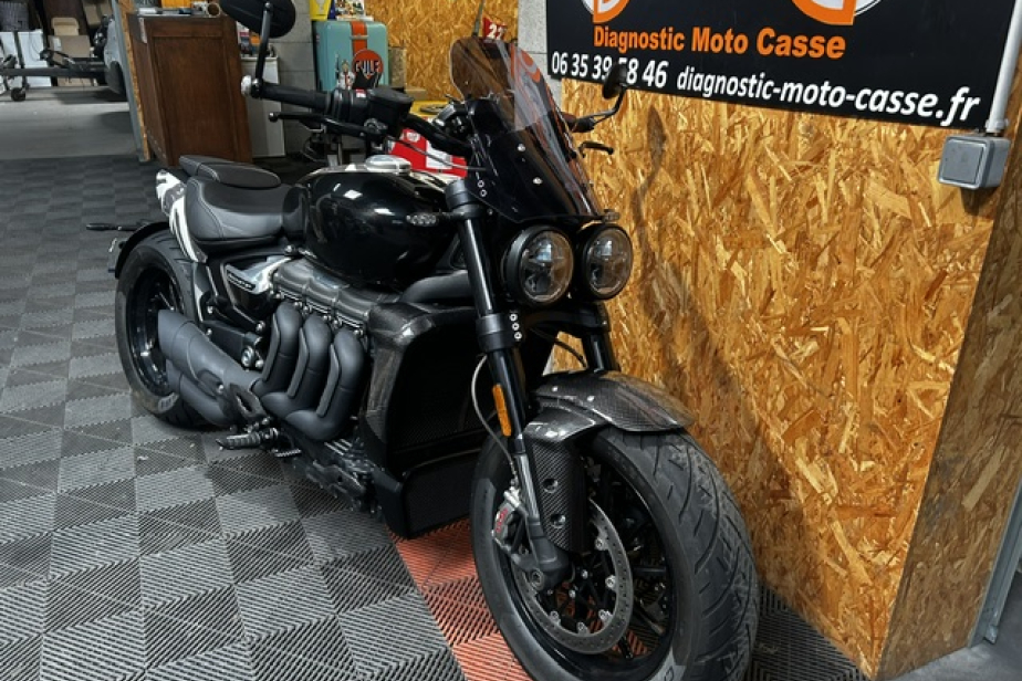 TRIUMPH ROCKET III STORM R 2024, Saint-Étienne, Diagnostic Moto Casse