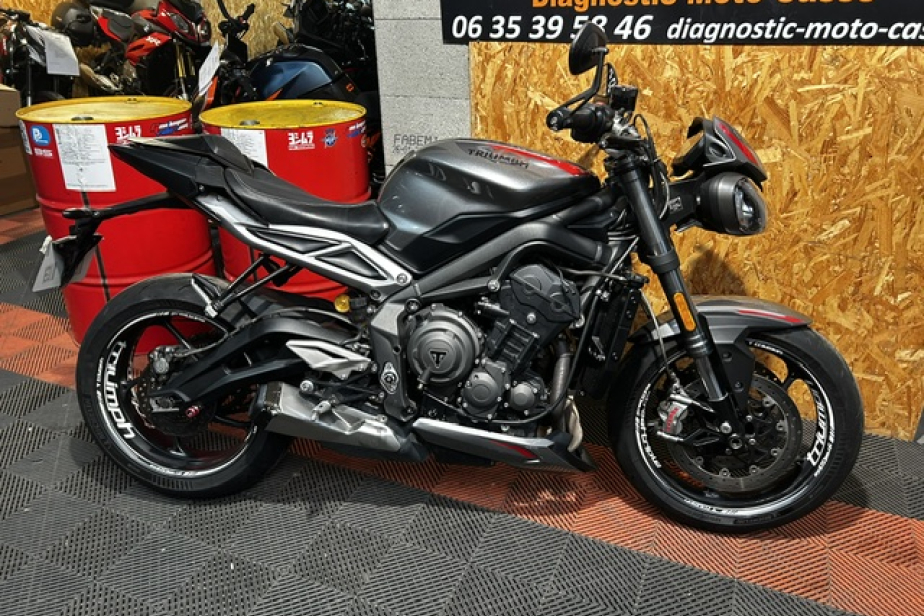 TRIUMPH STREET TRIPLE 765 RS 2021, Saint-Étienne, Diagnostic Moto Casse