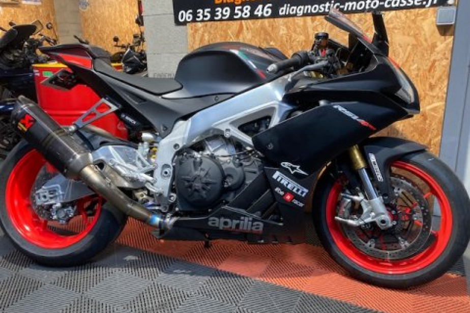 APRILIA 1000 RSV4 RR ABS 2018, Saint-Étienne, Diagnostic Moto Casse