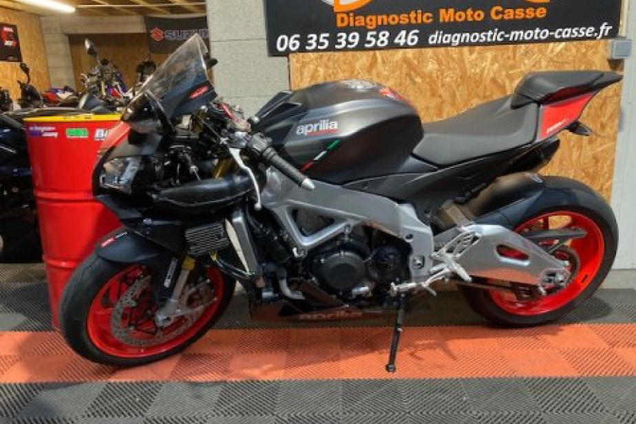 APRILIA 1000 RSV4 RR ABS 2018, Saint-Étienne, Diagnostic Moto Casse