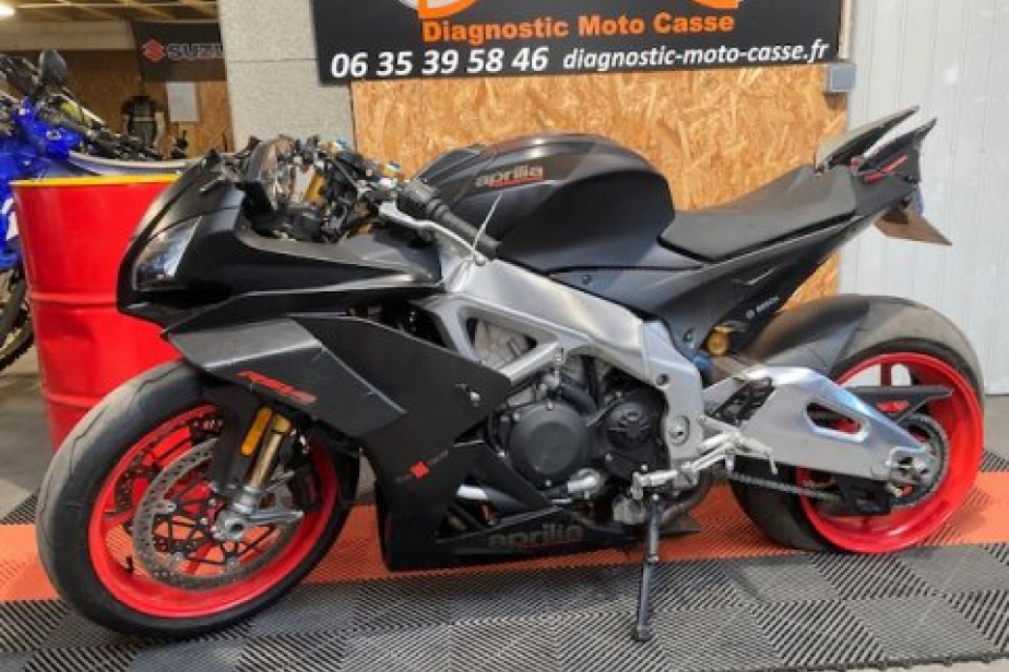 APRILIA 1100 RSV4 RF FACTORY 2019, Saint-Étienne, Diagnostic Moto Casse