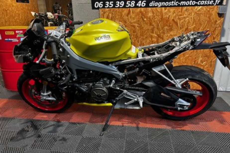 APRILIA 660 RS 2022, Saint-Étienne, Diagnostic Moto Casse
