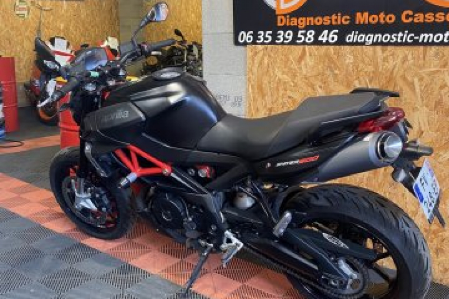 APRILIA 900 SHIVER 2020, Saint-Étienne, Diagnostic Moto Casse