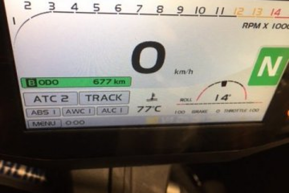 APRILIA RSV4 RF 2017, Saint-Étienne, Diagnostic Moto Casse