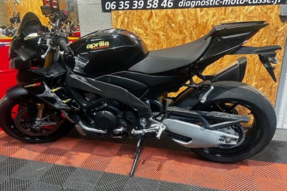 APRILIA TUONO FACTORY V4 2023, Saint-Étienne, Diagnostic Moto Casse