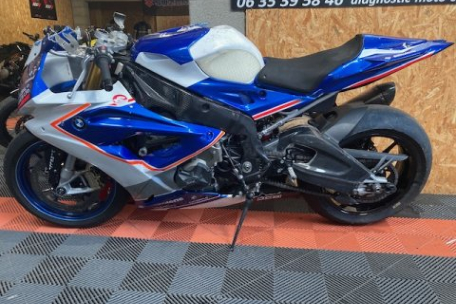 BMW S1000 RR 2015 PISTE, Saint-Étienne, Diagnostic Moto Casse