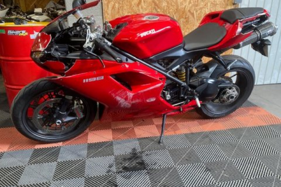 DUCATI 1198, Saint-Étienne, Diagnostic Moto Casse