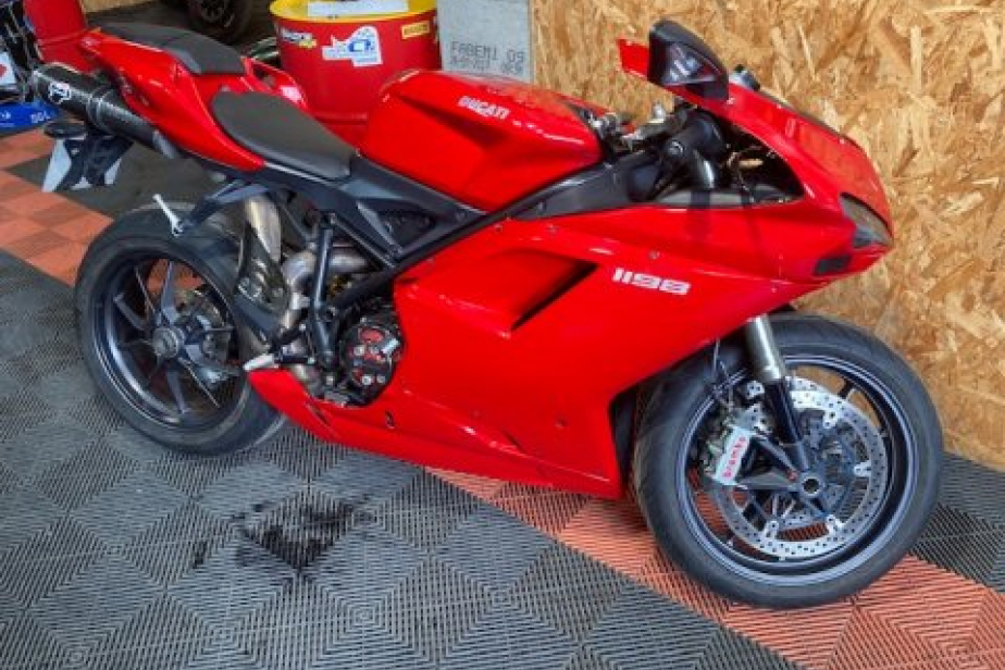 DUCATI 1198, Saint-Étienne, Diagnostic Moto Casse