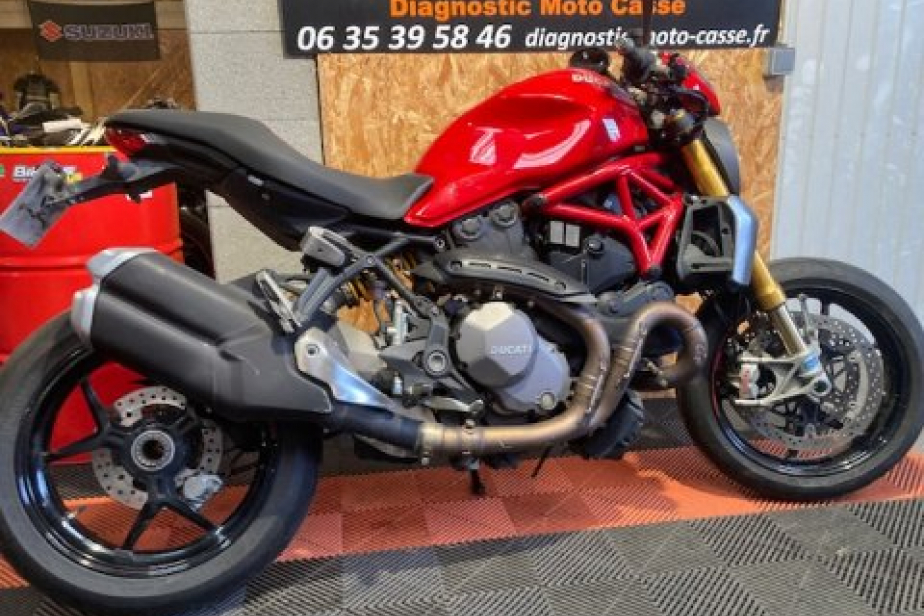 DUCATI 1200 MONSTER S 2018, Saint-Étienne, Diagnostic Moto Casse