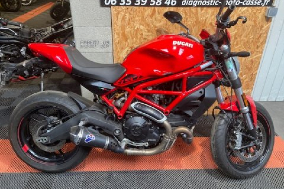 DUCATI 797 MONSTER 2019, Saint-Étienne, Diagnostic Moto Casse