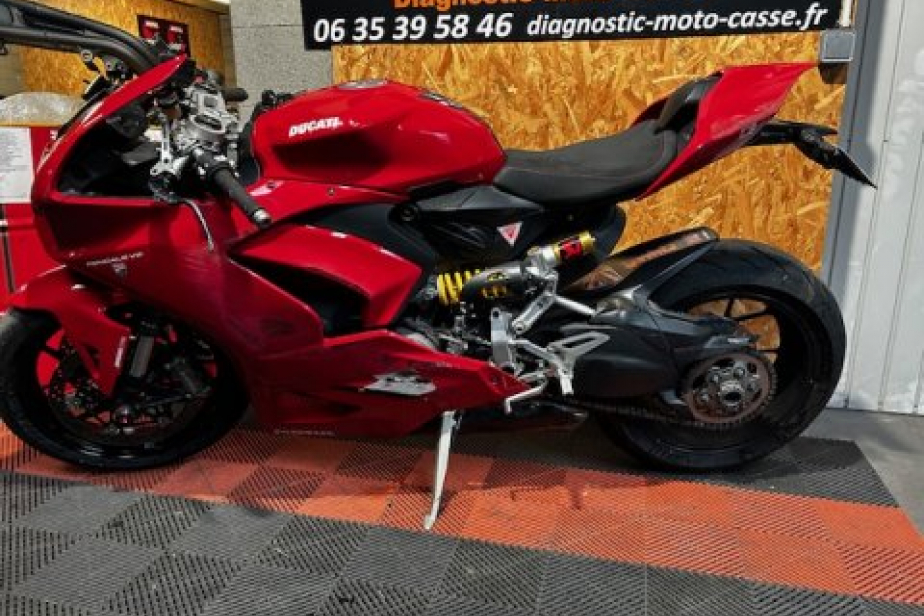 DUCATI PANIGALE V2 2020, Saint-Étienne, Diagnostic Moto Casse
