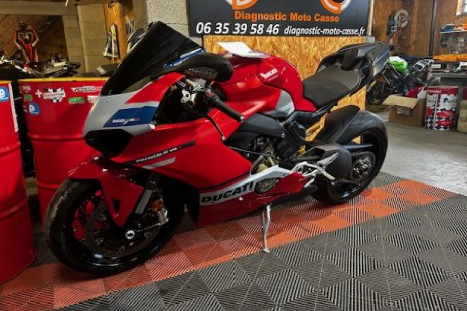 DUCATI V4 PANIGALE 2021, Saint-Étienne, Diagnostic Moto Casse