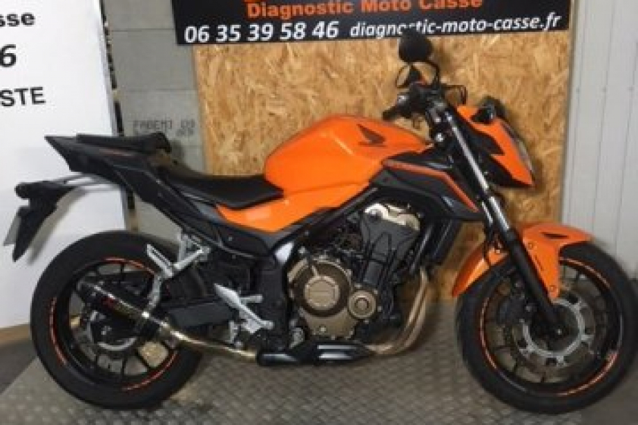 HONDA CB500F 2016 ABS, Saint-Étienne, Diagnostic Moto Casse