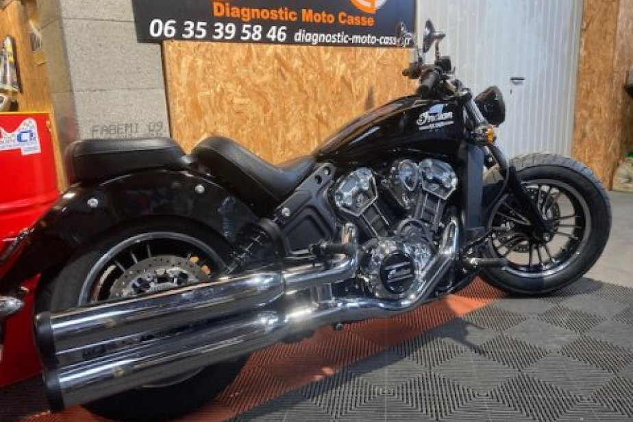 INDIAN 1133 SCOUT 2021, Saint-Étienne, Diagnostic Moto Casse