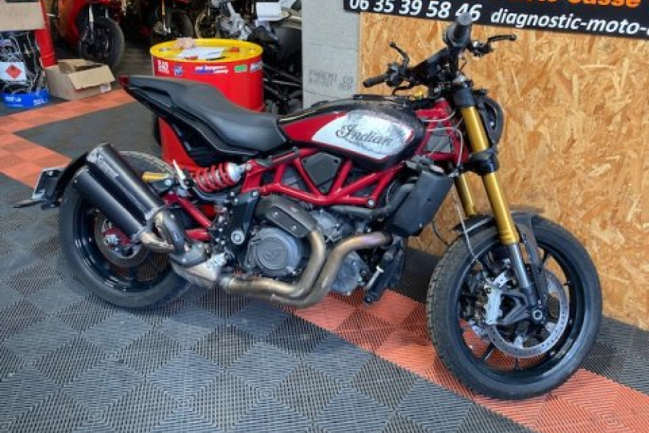 INDIAN 1200 FTR CARBONE 2021, Saint-Étienne, Diagnostic Moto Casse