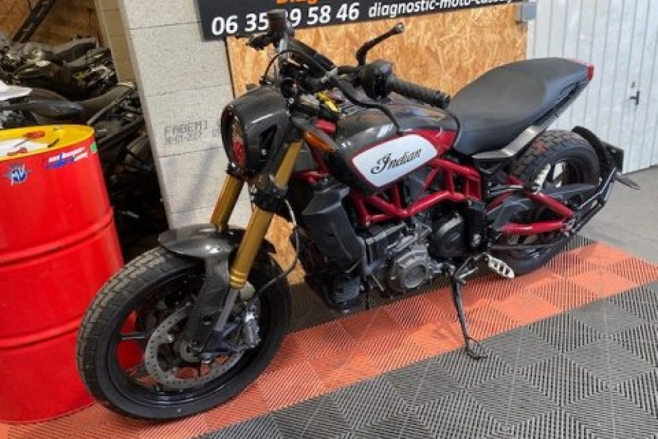 INDIAN 1200 FTR CARBONE 2021, Saint-Étienne, Diagnostic Moto Casse