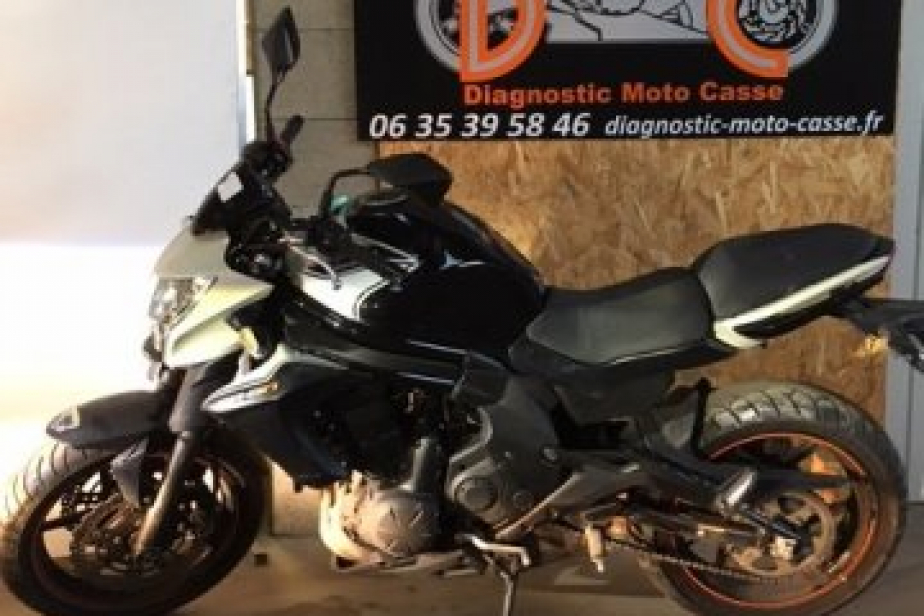 Kawasaki er6 2016, Saint-Étienne, Diagnostic Moto Casse