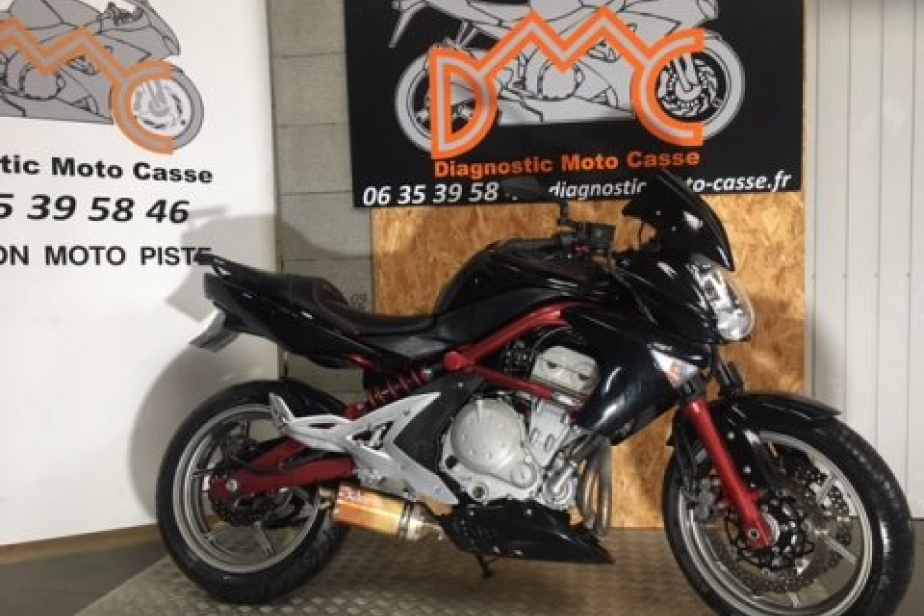 Kawasaki er6 n 2008, Saint-Étienne, Diagnostic Moto Casse
