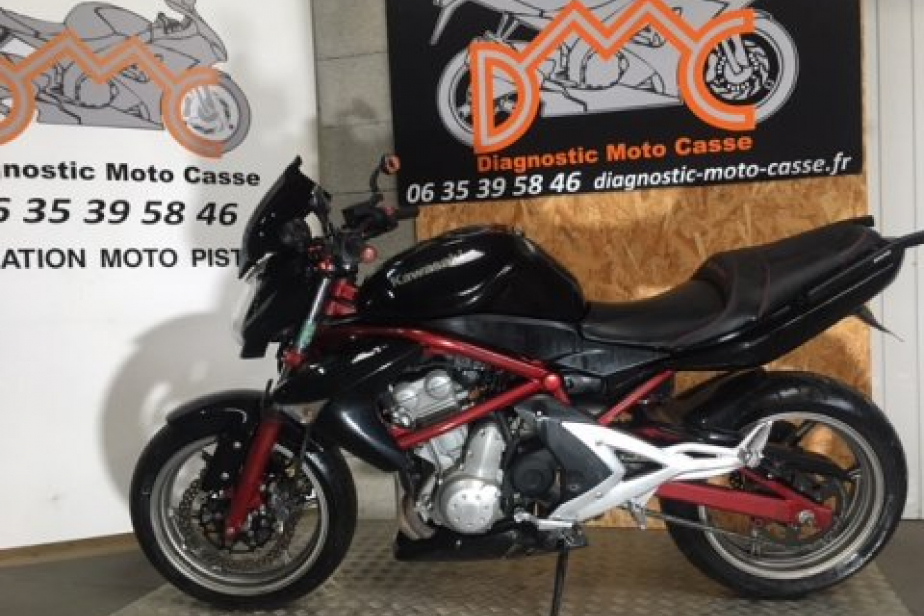 Kawasaki er6 n 2008, Saint-Étienne, Diagnostic Moto Casse