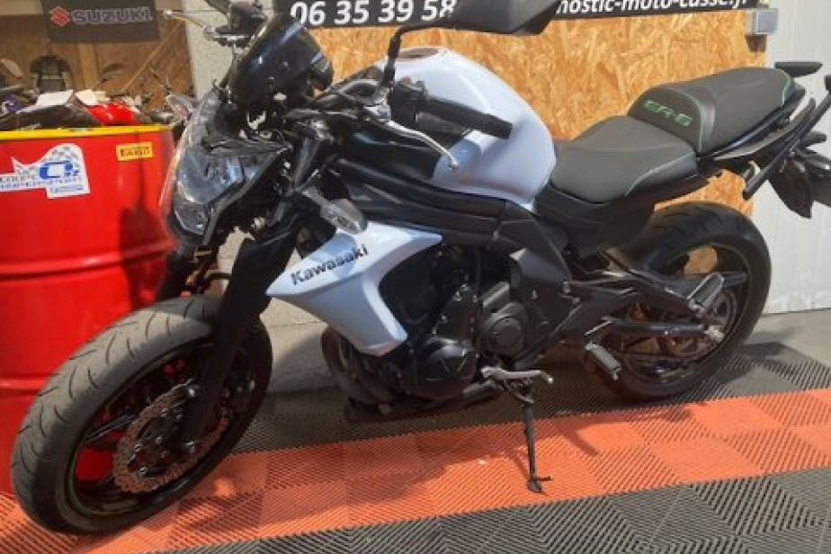 Kawasaki ER6N 2015, Saint-Étienne, Diagnostic Moto Casse