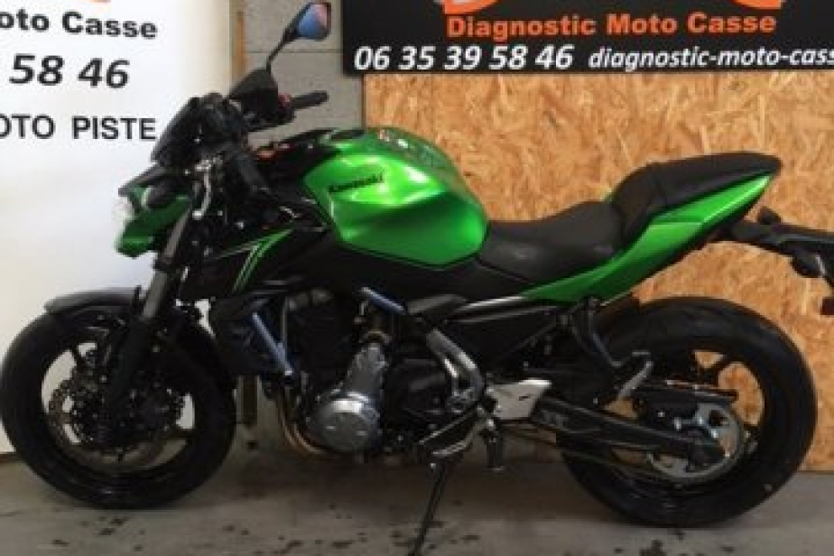 KAWASAKI Z 650 2018, Saint-Étienne, Diagnostic Moto Casse