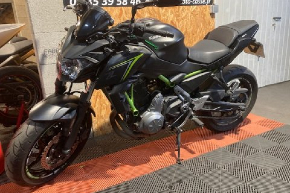 KAWASAKI Z650 2018, Saint-Étienne, Diagnostic Moto Casse