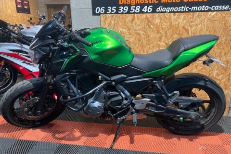 KAWASAKI Z650 2018, Saint-Étienne, Diagnostic Moto Casse
