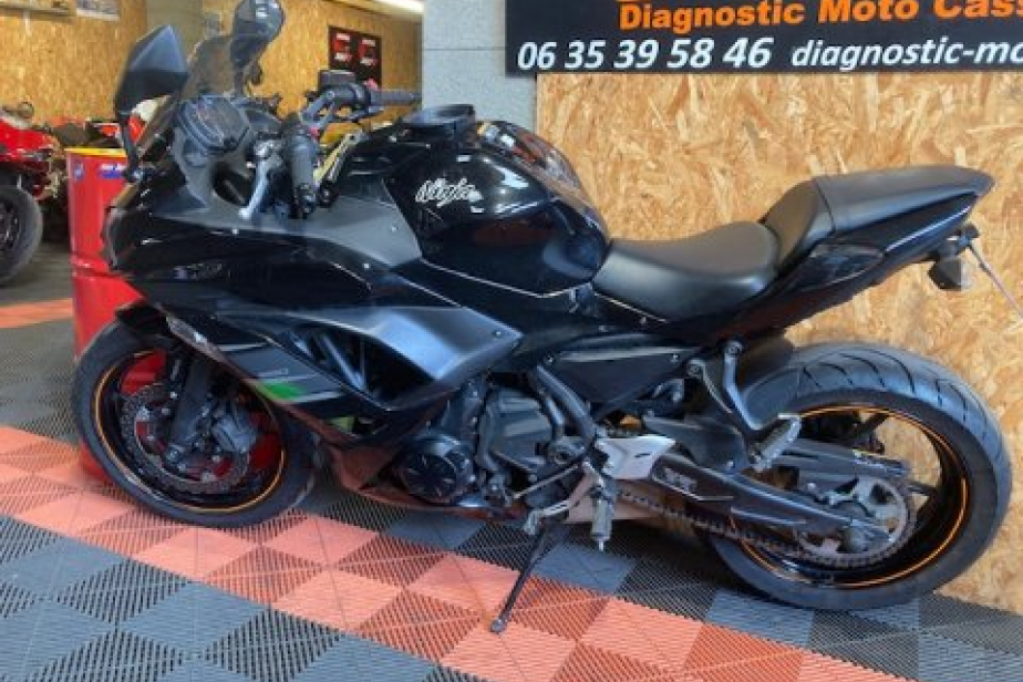 Kawasaki Z650 2019, Saint-Étienne, Diagnostic Moto Casse