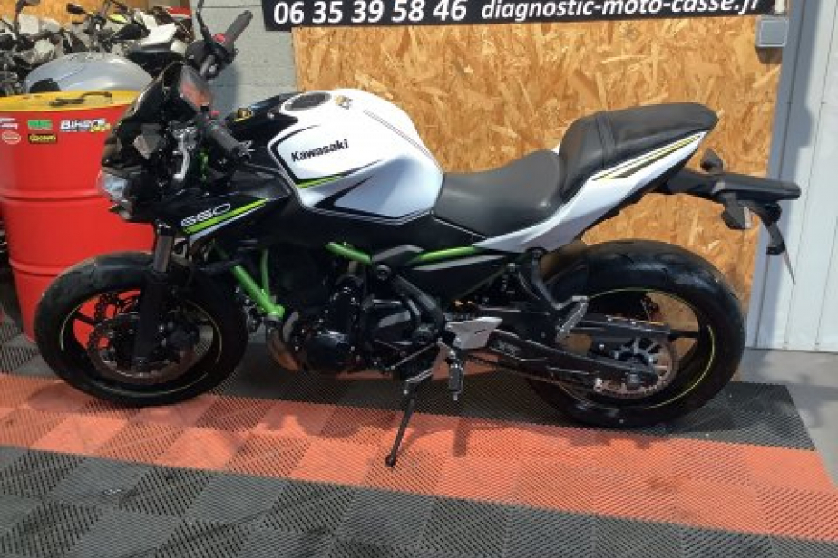 KAWASAKI Z650 2021, Saint-Étienne, Diagnostic Moto Casse