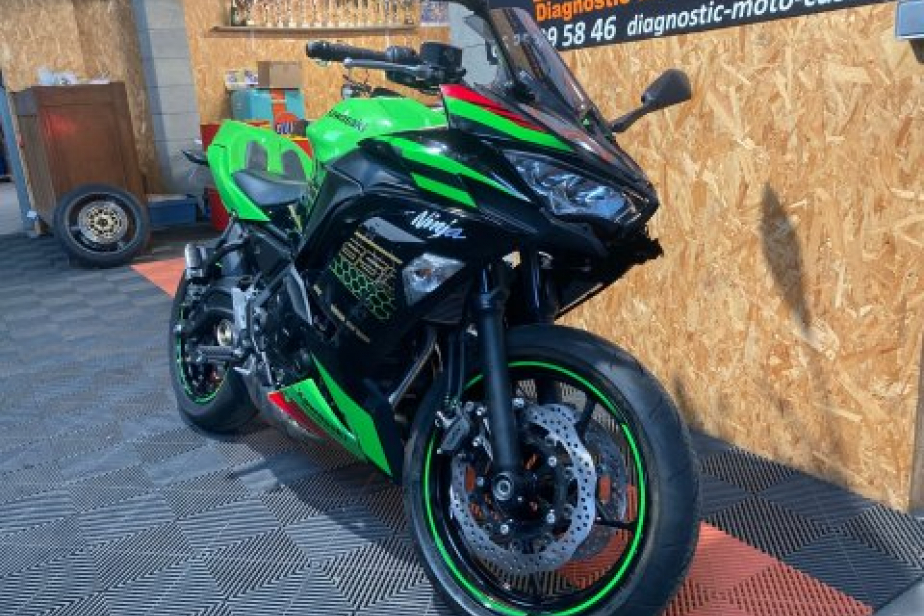 KAWASAKI Z650 NINJA 2020, Saint-Étienne, Diagnostic Moto Casse