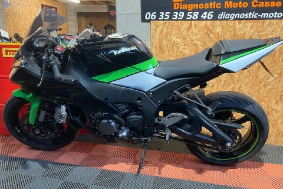 KAWASAKI ZX10R 2013, Saint-Étienne, Diagnostic Moto Casse