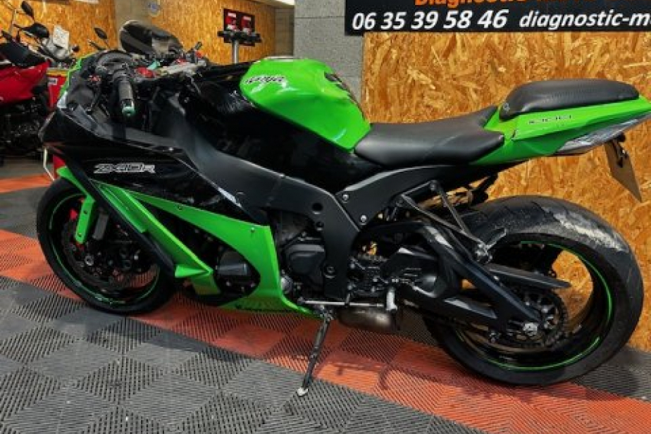 KAWASAKI ZX10R 2014, Saint-Étienne, Diagnostic Moto Casse