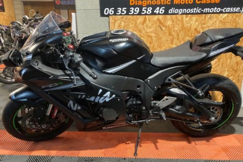 KAWASAKI ZX10R 2016 ABS, Saint-Étienne, Diagnostic Moto Casse