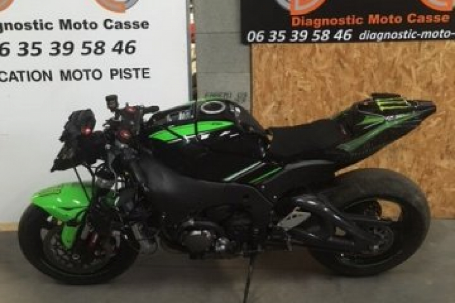 KAWASAKI ZX10R 2017, Saint-Étienne, Diagnostic Moto Casse