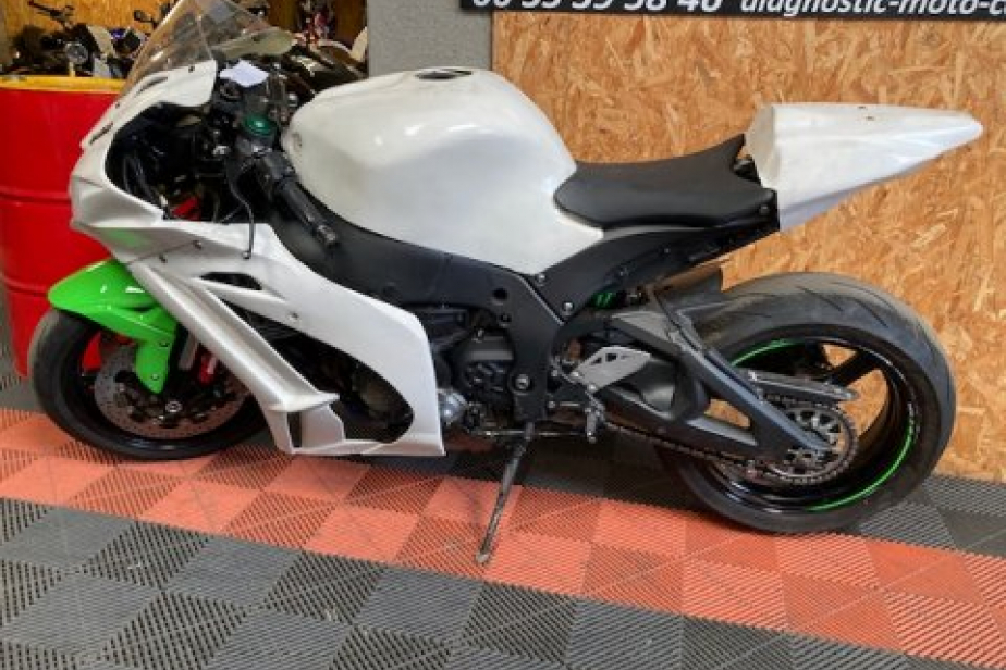 KAWASAKI ZX10R 2018, Saint-Étienne, Diagnostic Moto Casse