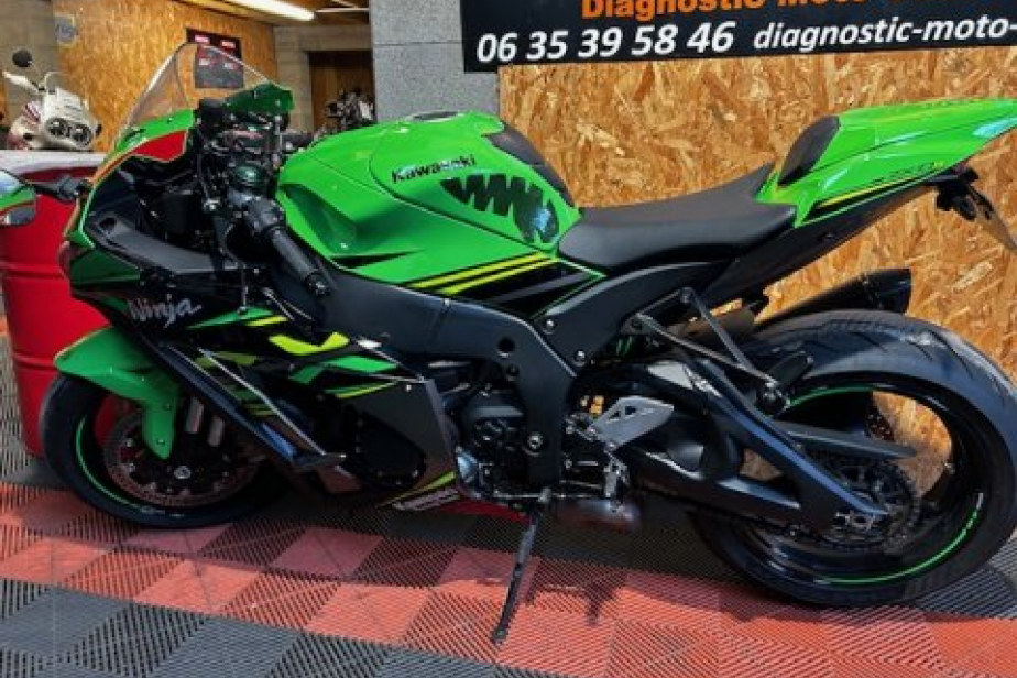 KAWASAKI ZX10R 2019, Saint-Étienne, Diagnostic Moto Casse