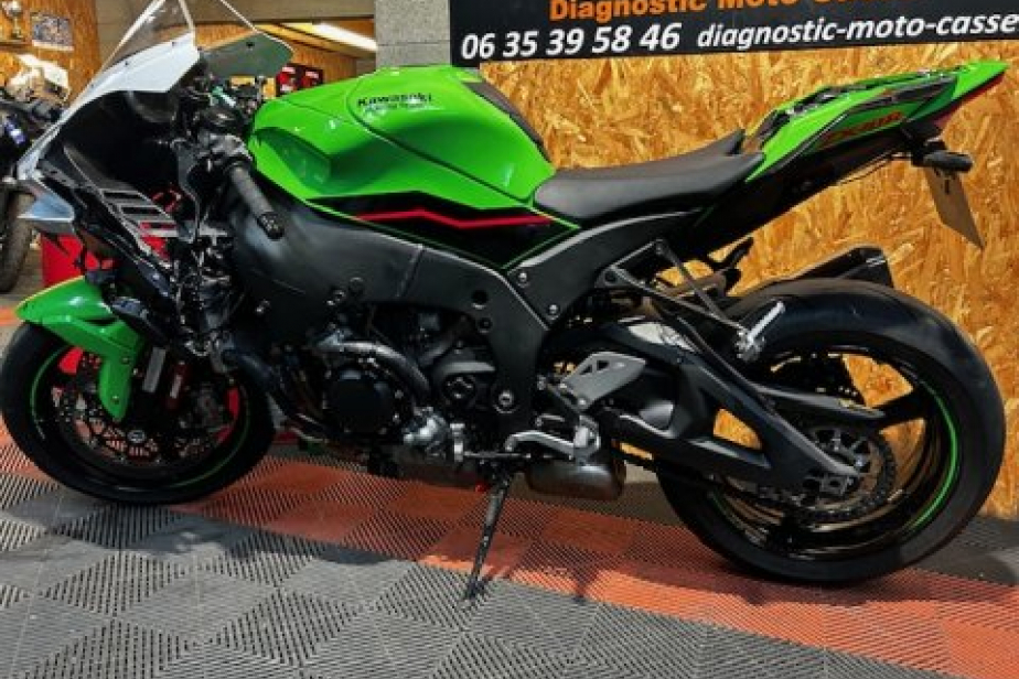 KAWASAKI ZX10R 2021, Saint-Étienne, Diagnostic Moto Casse