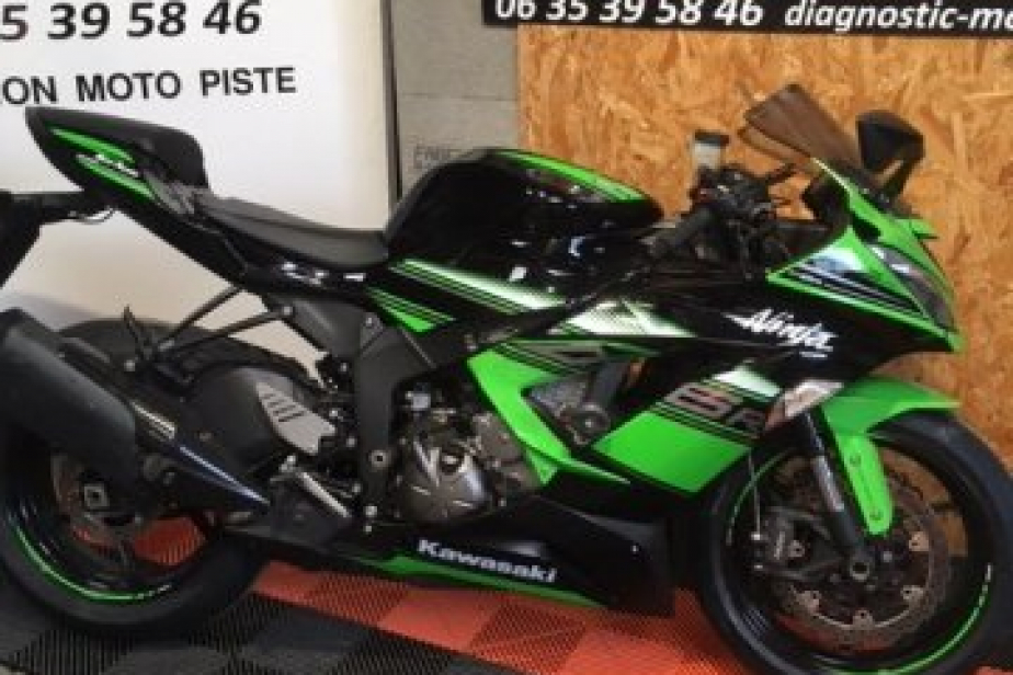 KAWASAKI ZX6R 2016, Saint-Étienne, Diagnostic Moto Casse