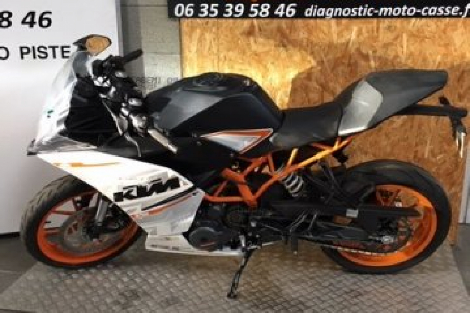 KTM 390 RC 2014, Saint-Étienne, Diagnostic Moto Casse