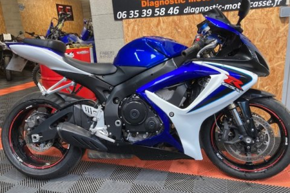 SUZUKI 600 GSXR 2008 MODELE 2007, Saint-Étienne, Diagnostic Moto Casse